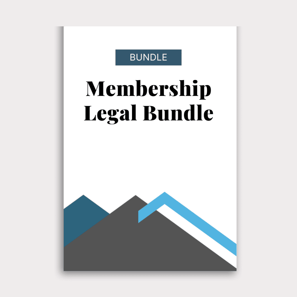 Membership Legal Bundle